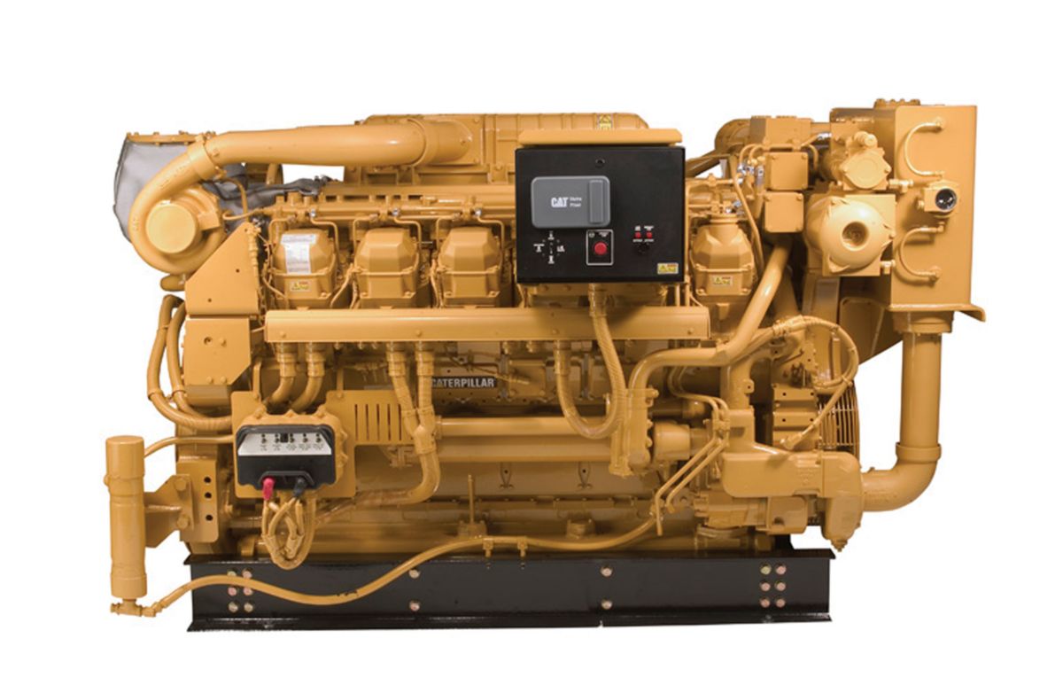 Superyacht engine 3512B DITA by Caterpillar