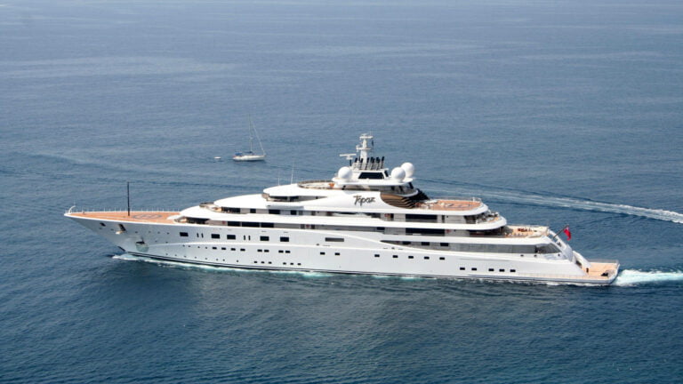 Superyacht Topaz by Lurssen