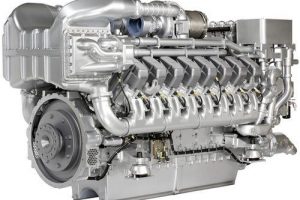 MTU 16V 2000 M70 marine propulsion engine
